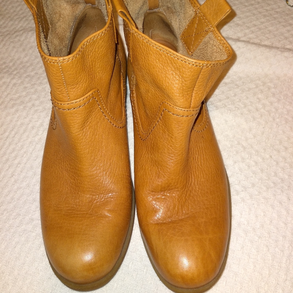 Nine West Leather Ankle Boots